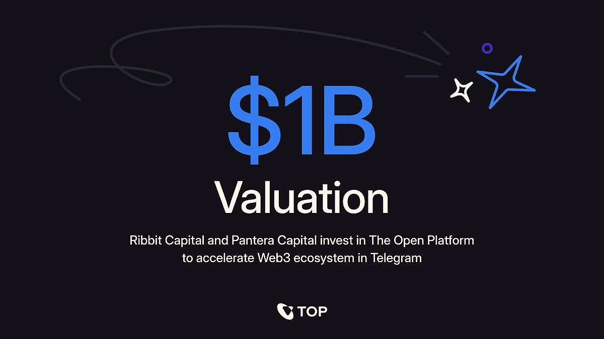 Telegram Web3 生态系统迎来首家独角兽,估值达10亿美元